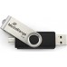 MediaRange USB combo flash drive with micro USB (OTG) plug, 8GB (MR930-2)