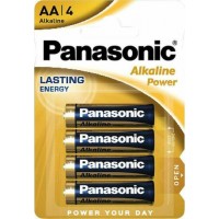 PANASONIC αλκαλικές μπαταρίες Alkaline Power, AA/LR6, 1.5V, 4τμχ PANASONIC αλκαλικές μπαταρίες Alkaline Power, AA/LR6, 1.5V, 4τμχ
