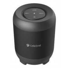 CELEBRAT Φορητό ηχείο Fly-3, TWS bluetooth/SD Card, 5W, 1200mAh, μαύρο
