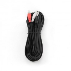 ΚΑΛΩΔΙΟ ΗΧΟΥ JACK (3,5 MM) ΣΕ 2 RCA 10M